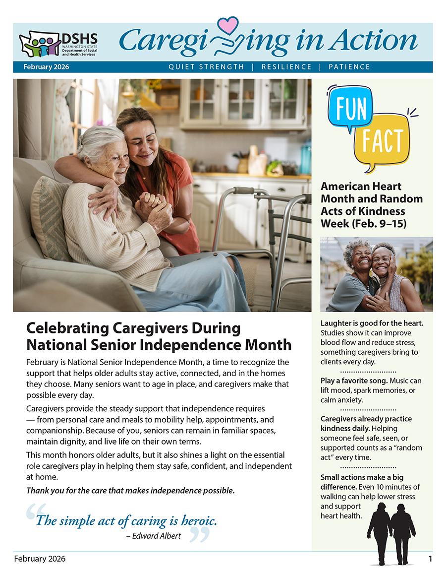 February Caregiving in Action NL Thumbnail