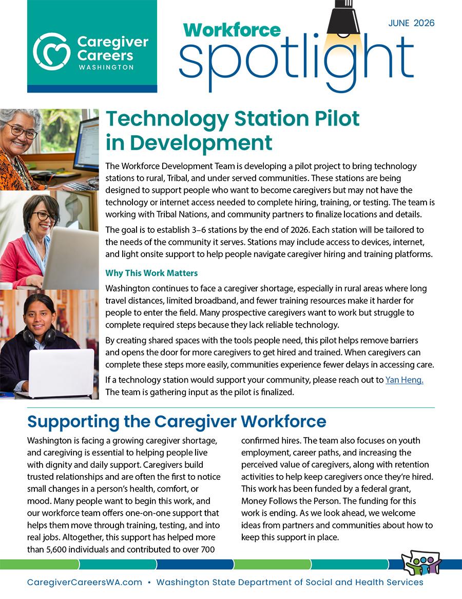 Page 1 of Workforce Spotlight June 2026